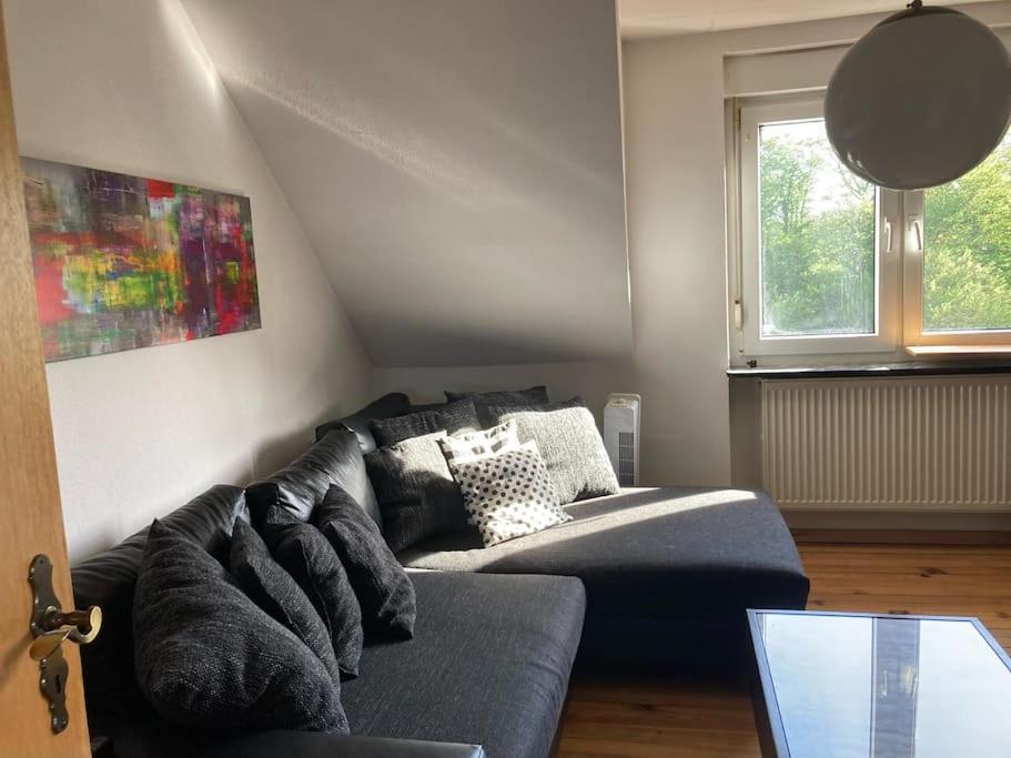 Sonnige Etagen-Wohnung, Alleinige Nutzung, Wasserbett 诺因基兴 外观 照片