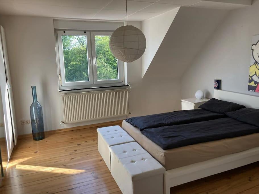 Sonnige Etagen-Wohnung, Alleinige Nutzung, Wasserbett 诺因基兴 外观 照片